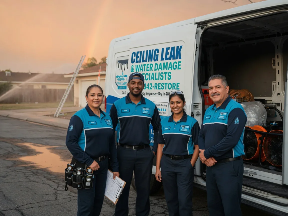 Ceiling Leak Cleanup company in Forestville, WI